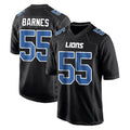 Ncoe D.Lions #55 Derrick Barnes Player Black Fashion Home Game Stitched Jerseys