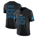Ncoe D.Lions #55 Derrick Barnes Player Black Impact Limited Home Game Stitched Jerseys