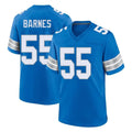 Ncoe D.Lions #55 Derrick Barnes Player Blue Alternate Home Game Stitched Jerseys
