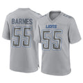 Ncoe D.Lions #55 Derrick Barnes Player Gray Atmosphere Fashion Home Game Stitched Jerseys
