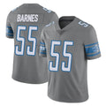 Ncoe D.Lions #55 Derrick Barnes Player Gray Vapor Untouchable Limited Home Game Stitched Jerseys