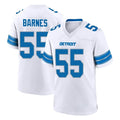 Ncoe D.Lions #55 Derrick Barnes Player White Alternate Home Game Stitched Jerseys