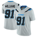 Ncoe D.Lions #91 Tyleik Williams Player Silver Limited 2026 Rivalries Collection Home Game Stitched Jerseys