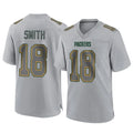 Ncoe GB.Packers #18 Jonnu Smith Player Gray Atmosphere Fashion Home Game Stitched Jerseys