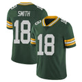 Ncoe GB.Packers #18 Jonnu Smith Player Green Vapor Untouchable Limited Home Game Stitched Jerseys
