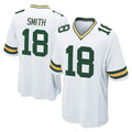 Ncoe GB.Packers #18 Jonnu Smith Player White Home Game Stitched Jerseys