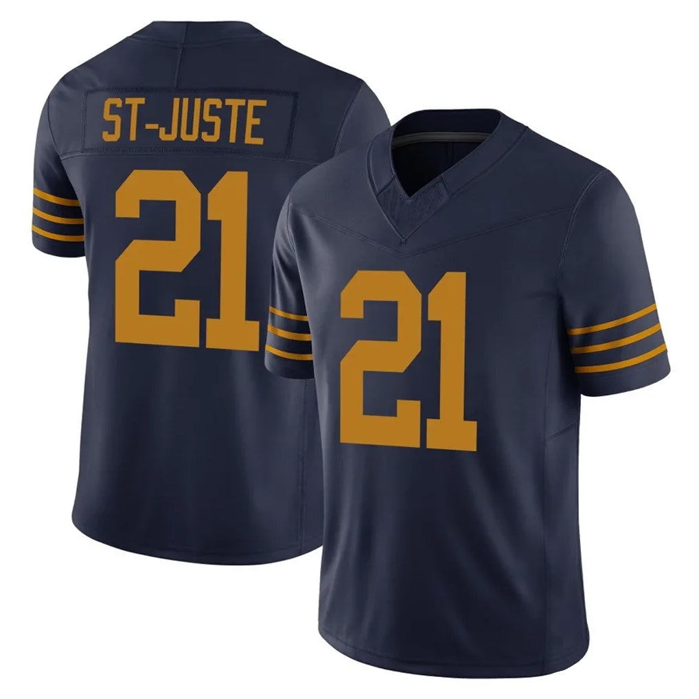 Ncoe GB.Packers #21 Benjamin St-Juste Player Navy The 1923 Classic Vapor F.U.S.E. Home Game Stitched Jerseys