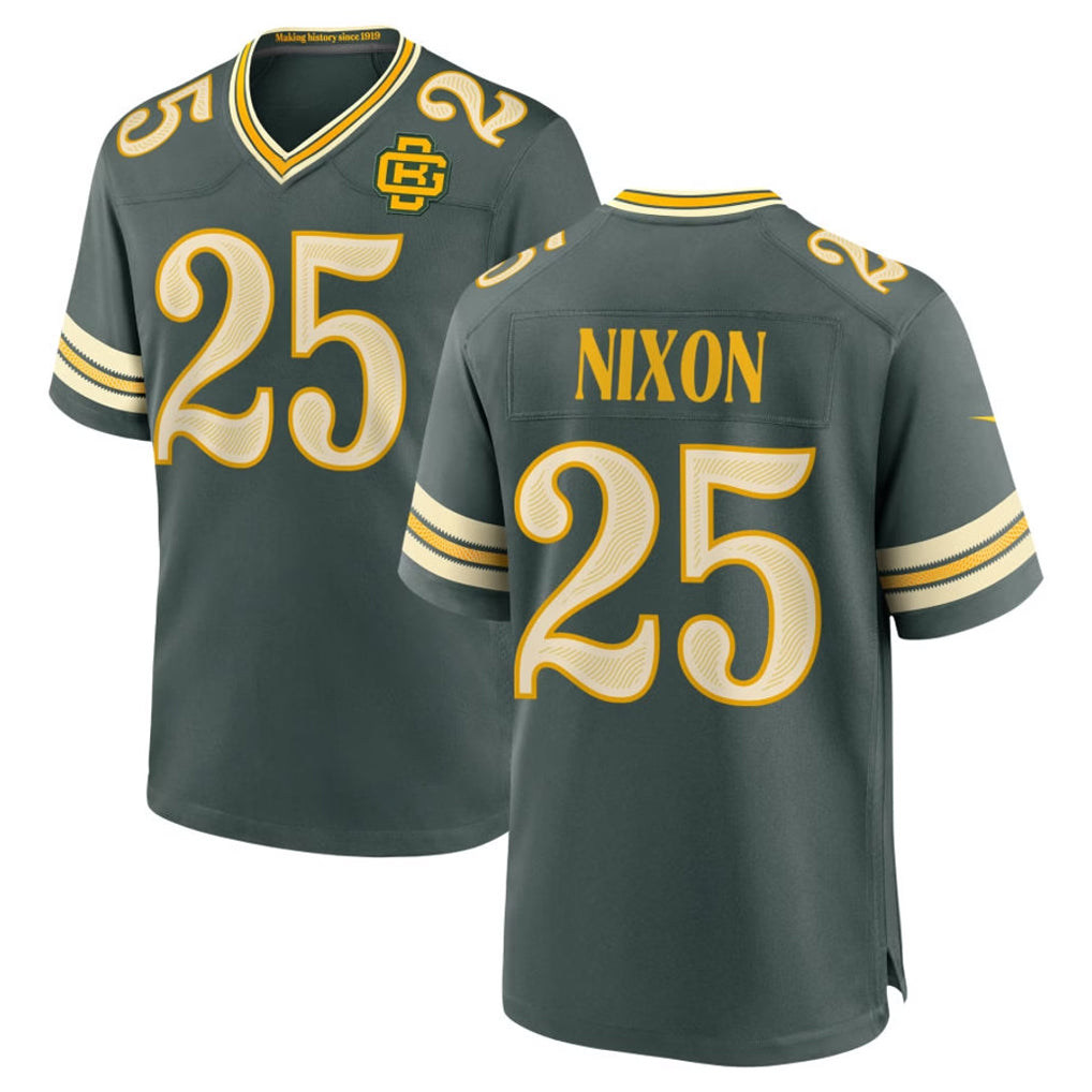 Ncoe GB.Packers #25 Keisean Nixon Player Green 2026 Rivalries Collection Home Game Stitched Jerseys