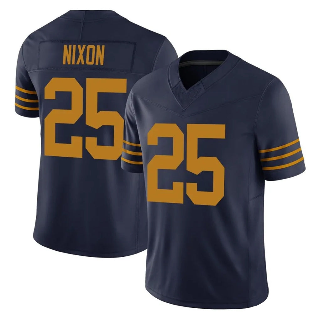 Ncoe GB.Packers #25 Keisean Nixon Player Navy The 1923 Classic Vapor F.U.S.E. Home Game Stitched Jerseys