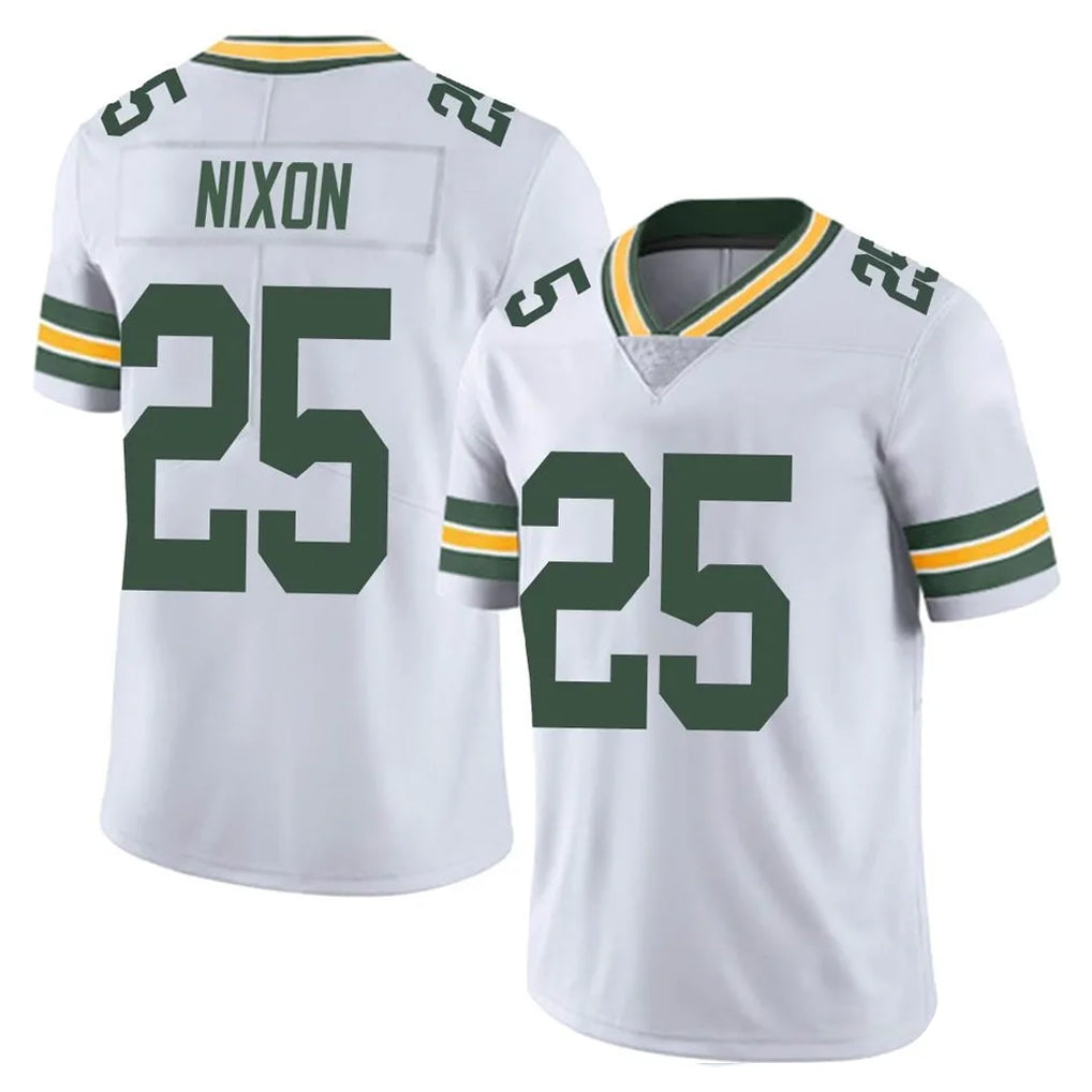 Ncoe GB.Packers #25 Keisean Nixon Player White Vapor Untouchable Limited Home Game Stitched Jerseys