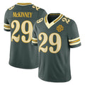 Ncoe GB.Packers #29 Xavier McKinney Player Green Limited 2026 Rivalries Collection Home Game Stitched Jerseys
