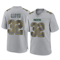 Ncoe GB.Packers #32 MarShawn Lloyd Player Gray Atmosphere Fashion Home Game Stitched Jerseys