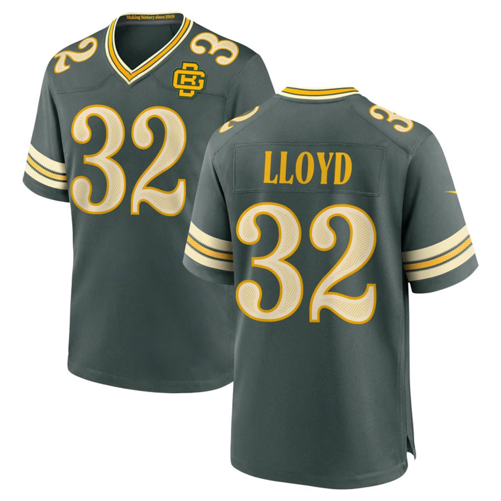 Ncoe GB.Packers #32 MarShawn Lloyd Player Green 2026 Rivalries Collection Home Game Stitched Jerseys