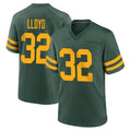 Ncoe GB.Packers #32 MarShawn Lloyd Player Green Alternate Home Game Stitched Jerseys