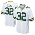 Ncoe GB.Packers #32 MarShawn Lloyd Player White Home Game Stitched Jerseys