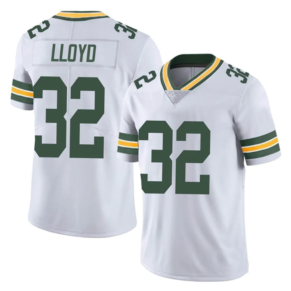 Ncoe GB.Packers #32 MarShawn Lloyd Player White Vapor Untouchable Limited Home Game Stitched Jerseys