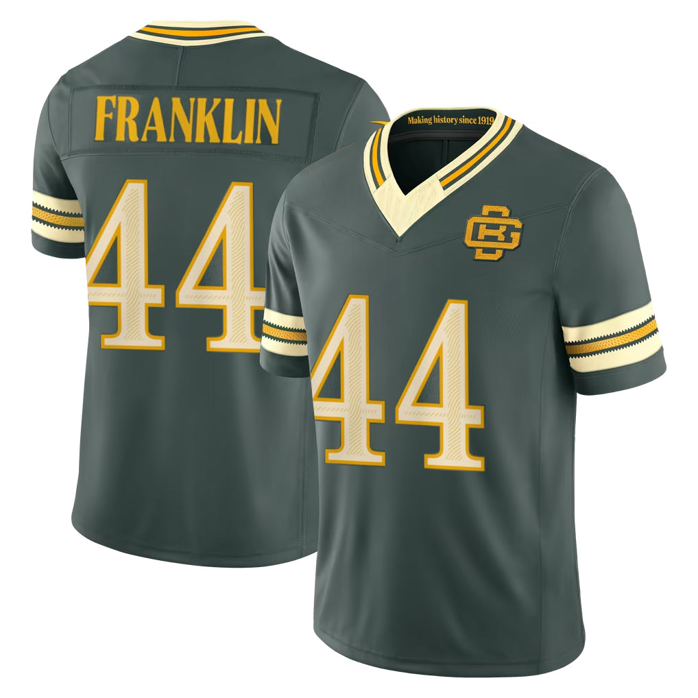 Ncoe GB.Packers #44 Zaire Franklin Player Green Limited 2026 Rivalries Collection Home Game Stitched Jerseys