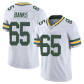 Ncoe GB.Packers #65 Aaron Banks Player White Vapor Untouchable Limited Home Game Stitched Jerseys