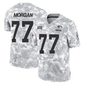 Ncoe GB.Packers #77 Jordan Morgan Player Arctic Camo Salute To Service Limited Stitched Jerseys
