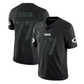 Ncoe GB.Packers #77 Jordan Morgan Player Black Impact Limited Home Game Stitched Jerseys