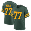 Ncoe GB.Packers #77 Jordan Morgan Player Green Alternate Home Game Stitched Jerseys