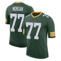 Ncoe GB.Packers #77 Jordan Morgan Player Green Limited Classic Home Game Stitched Jerseys