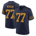 Ncoe GB.Packers #77 Jordan Morgan Player Navy The 1923 Classic Home Game Stitched Jerseys