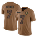 Ncoe GB.Packers #7 Javon Bullard Player Brown Salute To Service Limited Stitched Jerseys