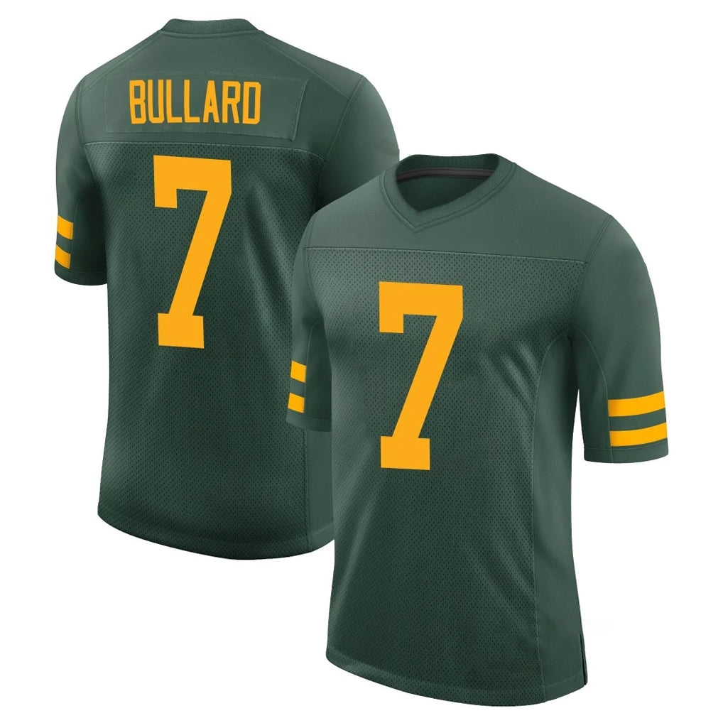 Ncoe GB.Packers #7 Javon Bullard Player Green Alternate Vapor Home Game Stitched Jerseys