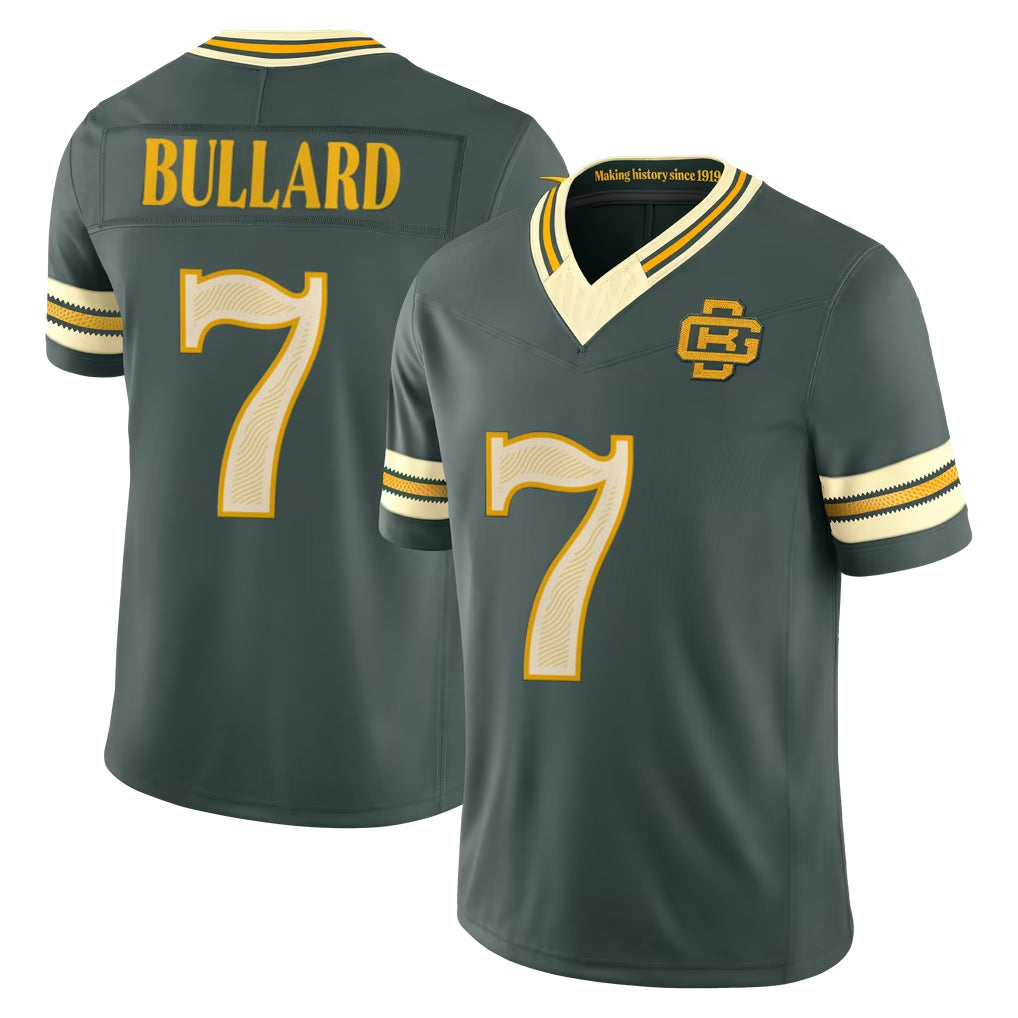 Ncoe GB.Packers #7 Javon Bullard Player Green Limited 2026 Rivalries Collection Home Game Stitched Jerseys