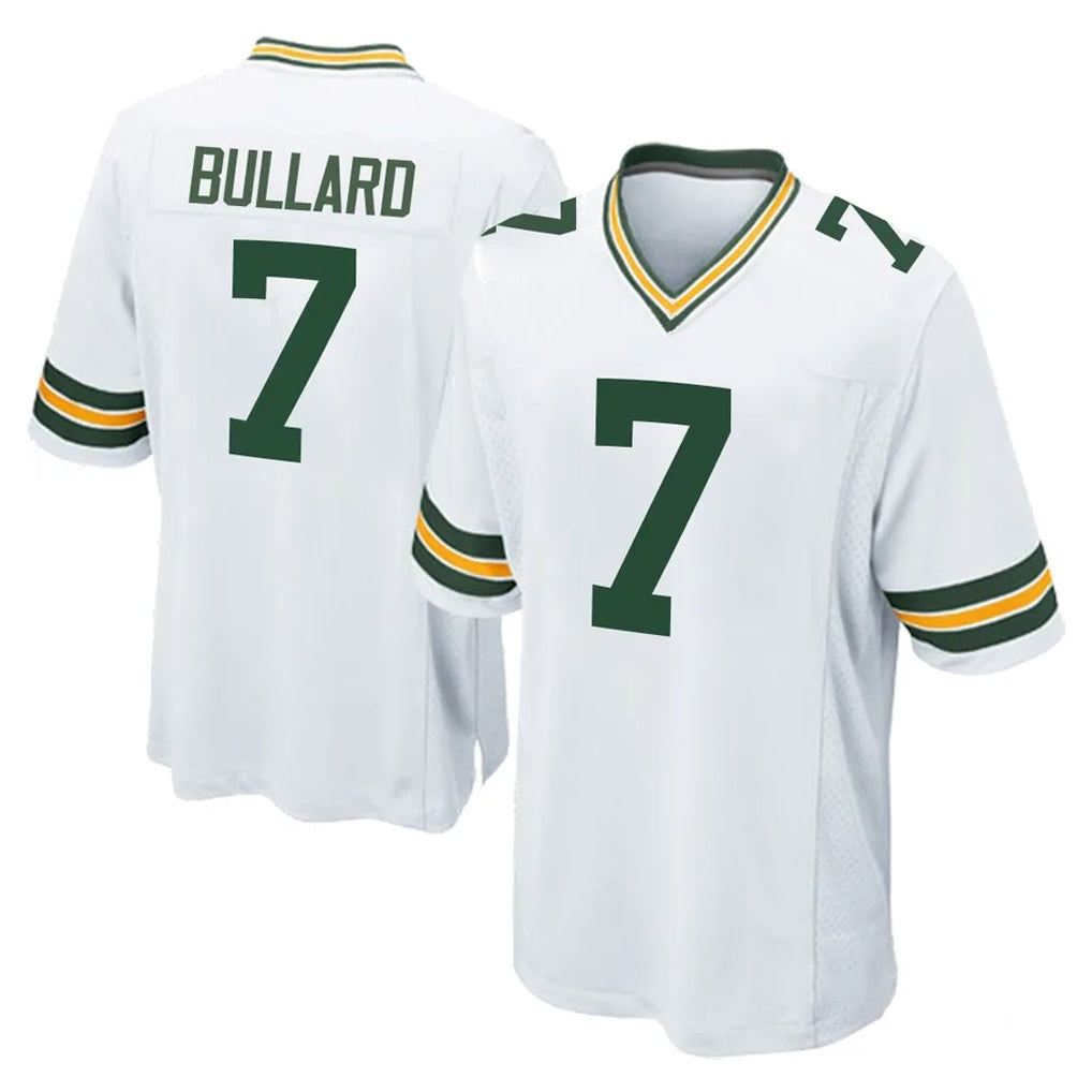 Ncoe GB.Packers #7 Javon Bullard Player White Home Game Stitched Jerseys