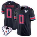 Ncoe H.Texans #0 Azeez Al-Shaair Player Navy 2026 Rivalries Vapor Limited Home Game Stitched jerseys