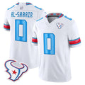 Ncoe H.Texans #0 Azeez Al-Shaair Player White 2026 Rivalries Vapor Limited Home Game Stitched jerseys