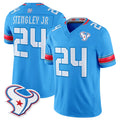 Ncoe H.Texans #24 Derek Stingley Jr. Player Blue 2026 Rivalries Vapor Limited Home Game Stitched jerseys