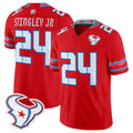 Ncoe H.Texans #24 Derek Stingley Jr. Player Red 2026 Rivalries Vapor Limited Home Game Stitched jerseys