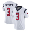Ncoe H.Texans #3 Kamari Lassiter Player White Limited Vapor Untouchable Home Game Stitched Jerseys
