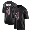 Ncoe H.Texans #4 Woody Marks Player Black Fashion Home Game Stitched Jerseys