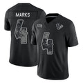Ncoe H.Texans #4 Woody Marks Player Black Reflective Limited Game Stitched Jerseys