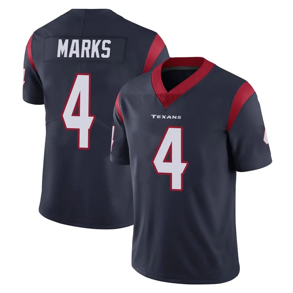 Ncoe H.Texans #4 Woody Marks Player Navy Limited Vapor Untouchable Home Game Stitched Jerseys