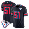 Ncoe H.Texans #51 Will Anderson Jr. Player Navy 2026 Rivalries Vapor Limited Home Game Stitched jerseys