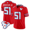 Ncoe H.Texans #51 Will Anderson Jr. Player Red 2026 Rivalries Vapor Limited Home Game Stitched jerseys