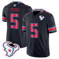 Ncoe H.Texans #5 Jalen Pitre Player Navy 2026 Rivalries Vapor Limited Home Game Stitched jerseys
