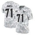 Ncoe H.Texans #71 Braden Smith Player Arctic Camo Salute To Service Limited Game Stitched Jerseys
