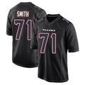 Ncoe H.Texans #71 Braden Smith Player Black Fashion Home Game Stitched Jerseys
