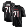 Ncoe H.Texans #71 Braden Smith Player Carbon Black Fashion Home Game Stitched Jerseys