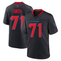 Ncoe H.Texans #71 Braden Smith Player Navy 2nd Alternate Home Game Stitched Jerseys
