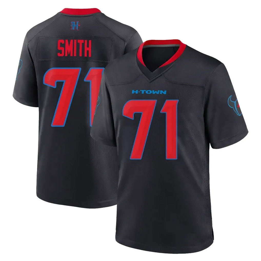 Ncoe H.Texans #71 Braden Smith Player Navy 2nd Alternate Home Game Stitched Jerseys