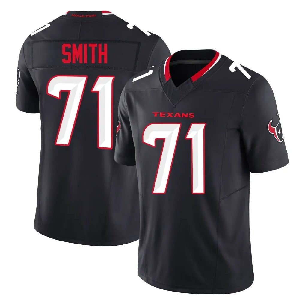 Ncoe H.Texans #71 Braden Smith Player Navy Limited Alternate Vapor F.U.S.E. Home Game Stitched Jerseys