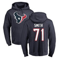 Ncoe H.Texans #71 Braden Smith Player Navy Pro Line Pullover Hoodie Limited Game Stitched Jerseys
