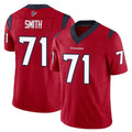 Ncoe H.Texans #71 Braden Smith Player Red Limited Vapor F.U.S.E. Home Game Stitched Jerseys